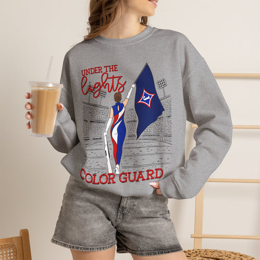 Under The Lights Color Guard Sweatshirt (Gildan)