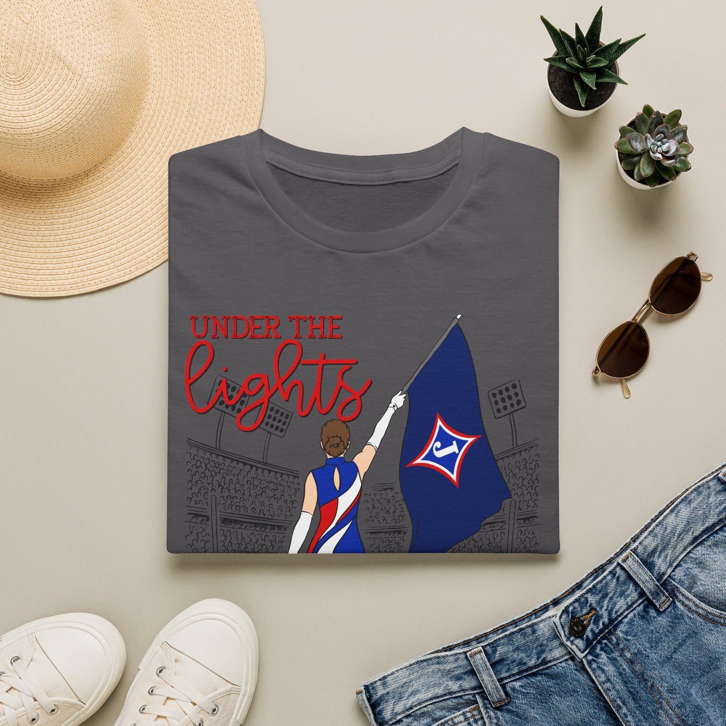 Under The Lights Color Guard Short Sleeve Tee (Gildan)