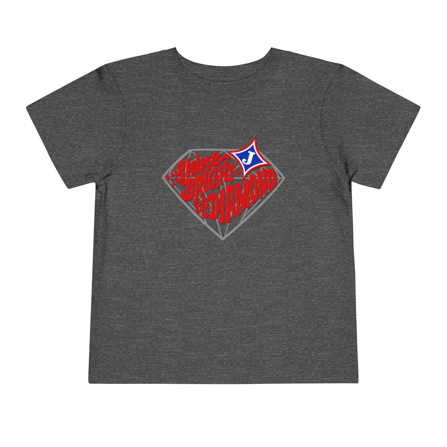 Shine Bright Like A Diamond Toddler Short Sleeve Tee