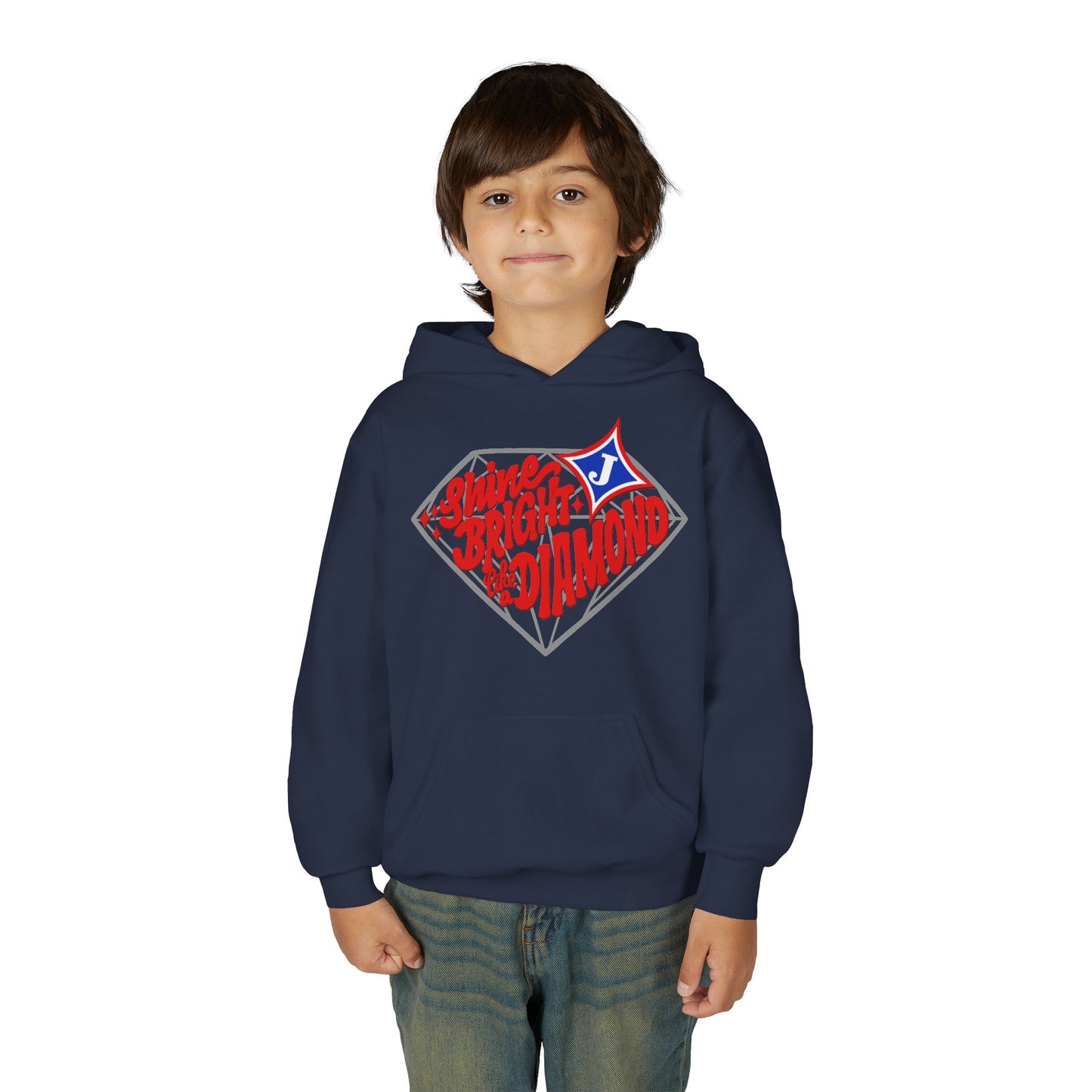 Shine Bright Like A Diamond Youth Hoodie
