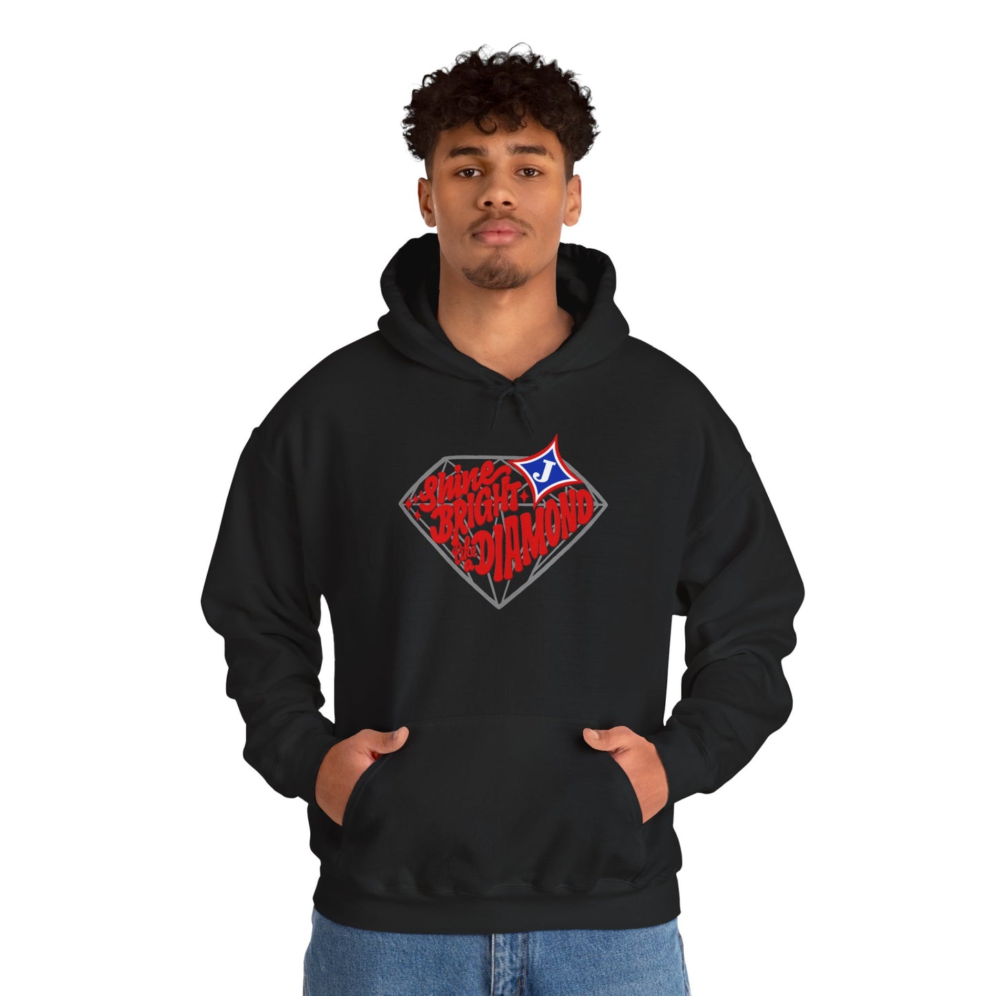 Shine Bright Like A Diamond Unisex Hoodie (Gildan)