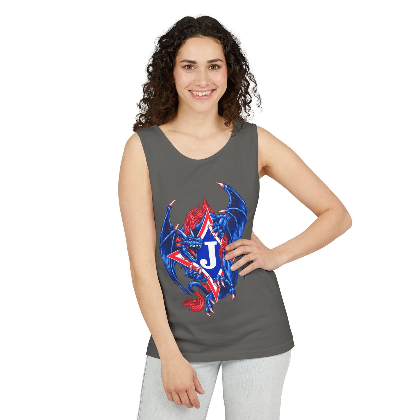 Exclusive Dragon J UnisexTank Top (Comfort Colors)