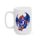 Exclusive Dragon J Ceramic Mug — 11oz & 15oz Coffee Cup