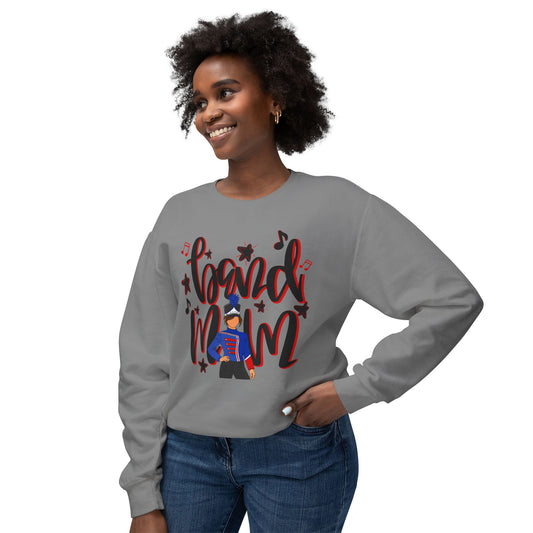 Band Mom Red Girl Sweatshirt (Comfort Colors)