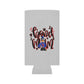 Band Mom Red Girl Can Cooler