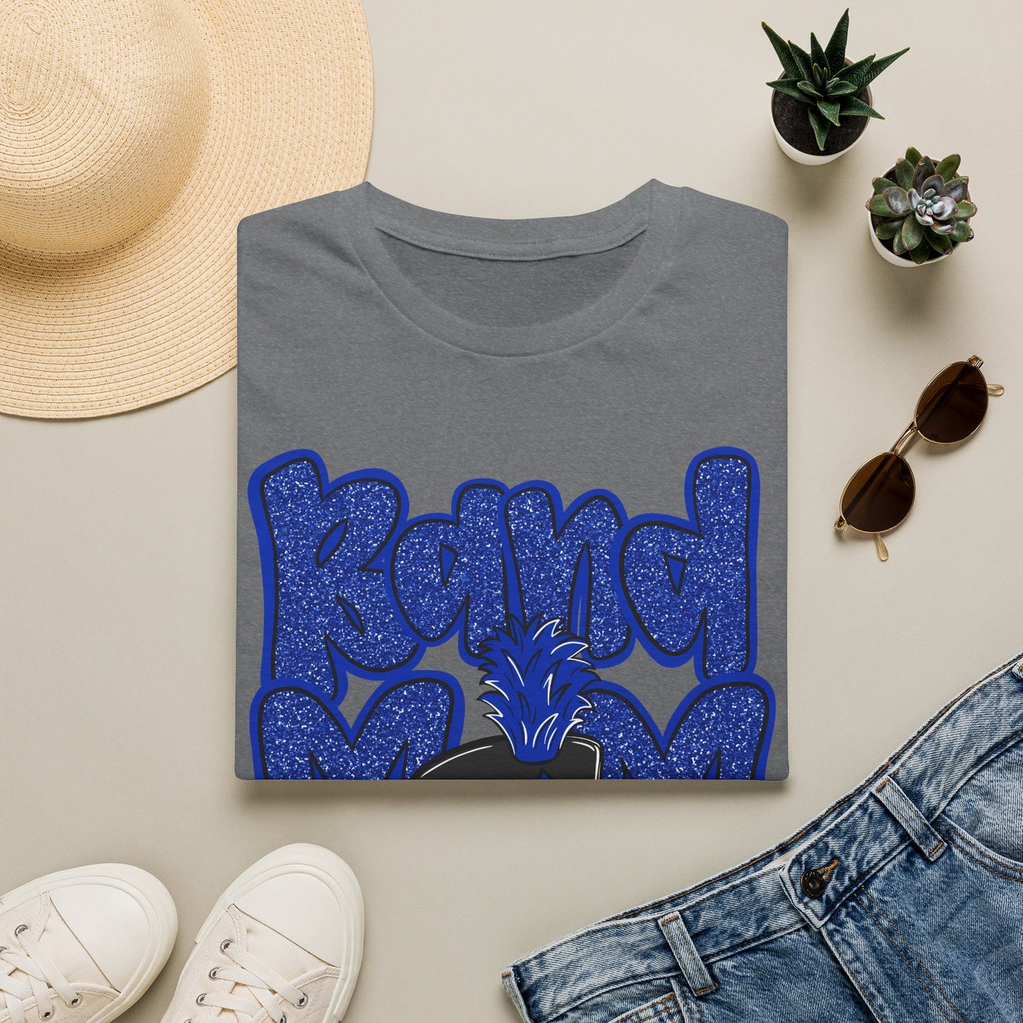 Band Mom Hat Short Sleeve Tee (Gildan)