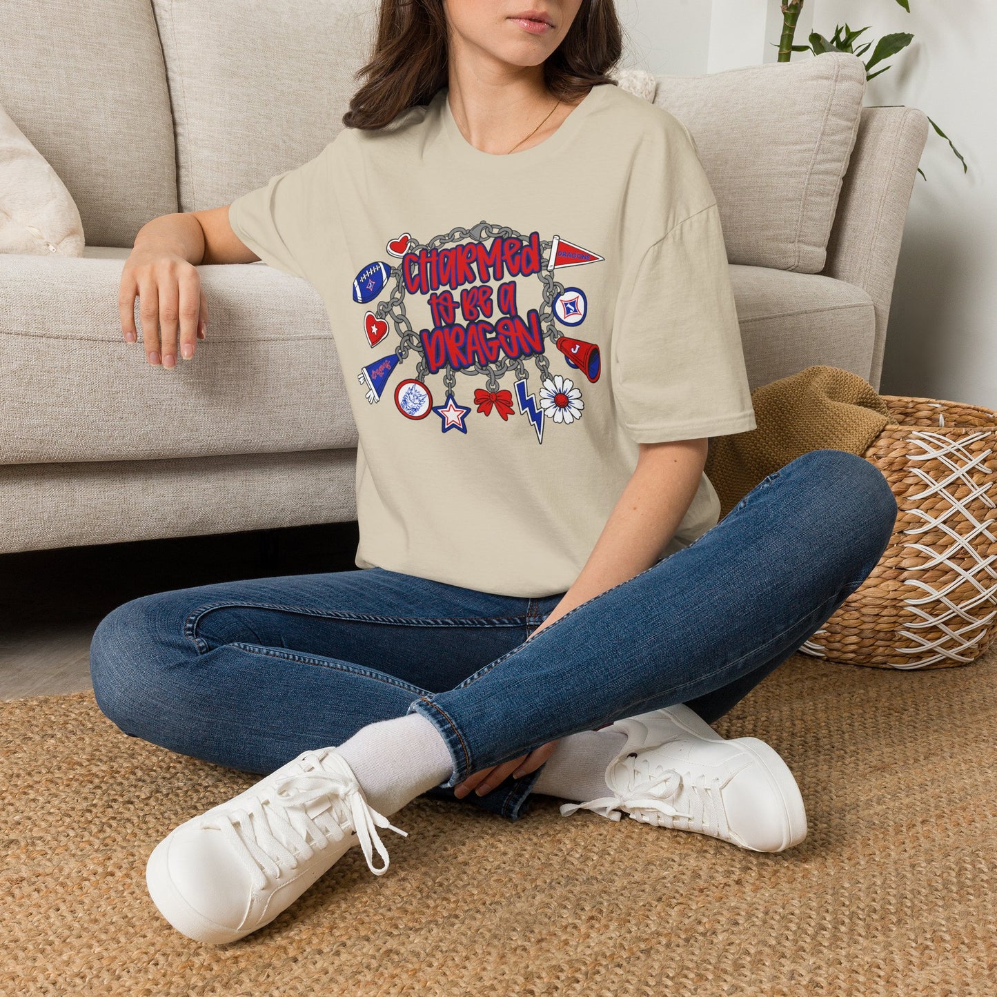 Charmed To Be A Dragon Short Sleeve Tee (Gildan)