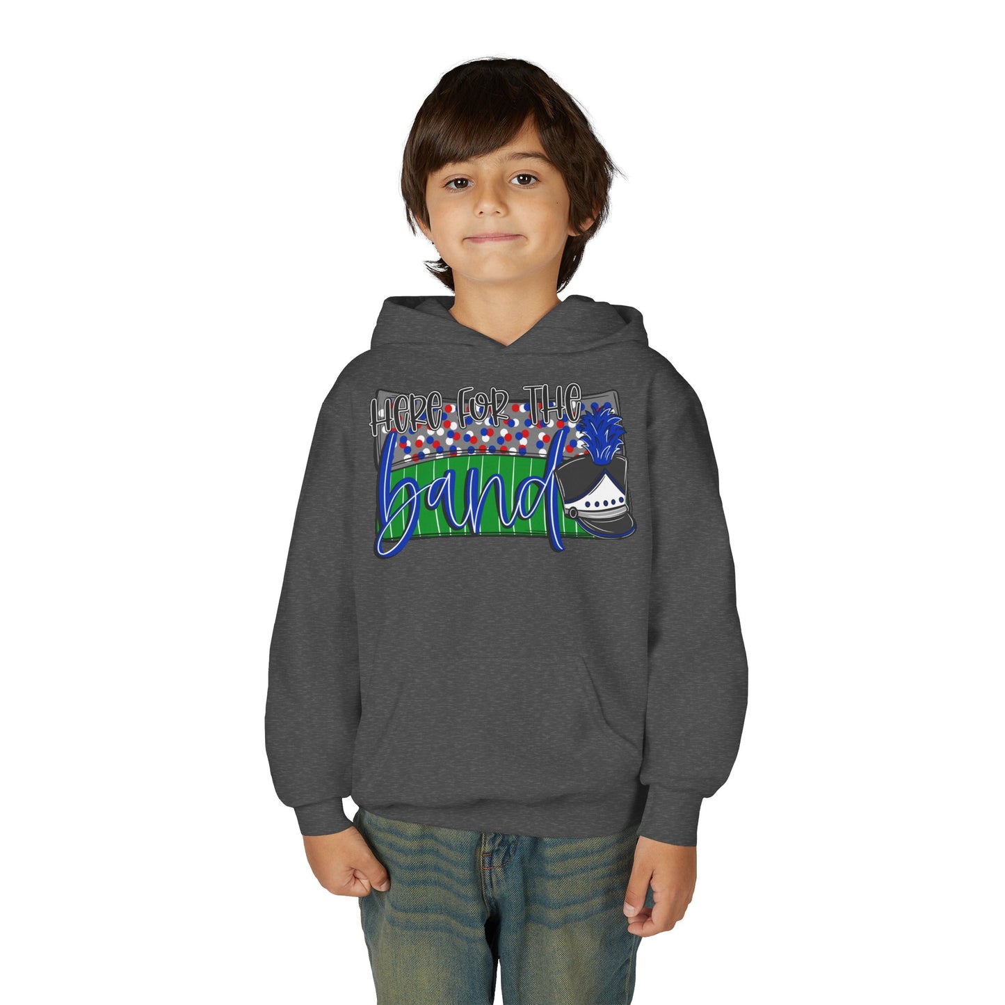 Here For The Band Youth Hoodie