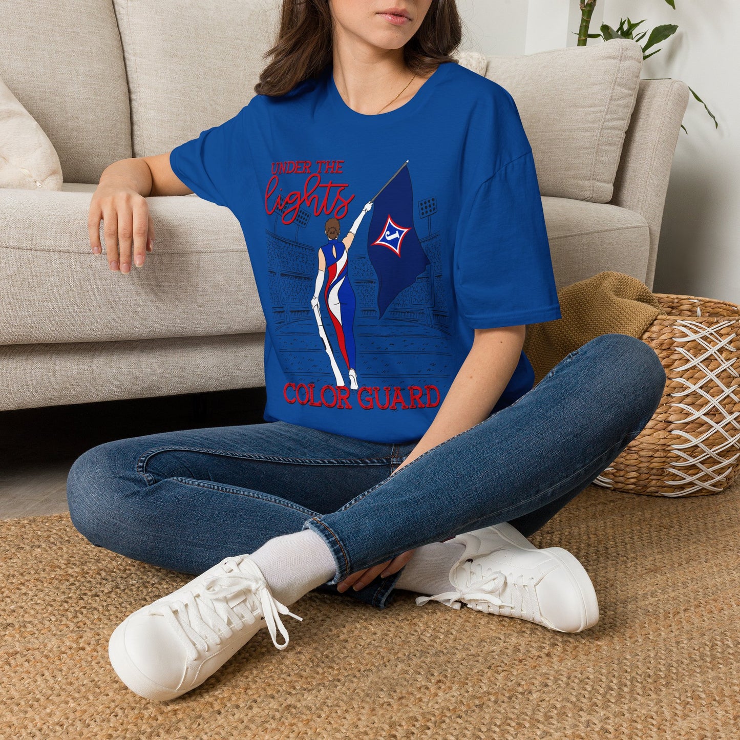 Under The Lights Color Guard Short Sleeve Tee (Gildan)