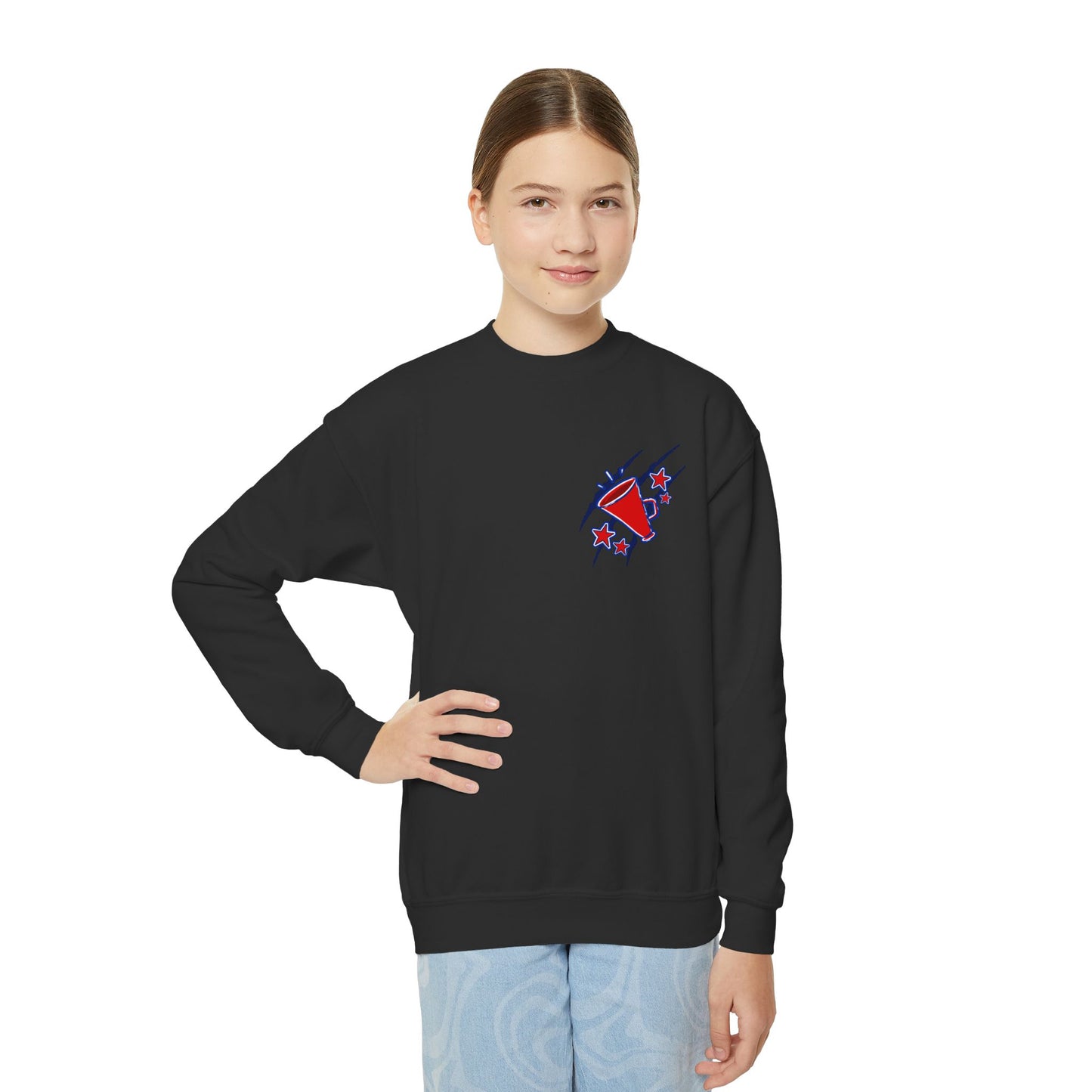 You're Gonna Hear Me Roar Youth Crewneck Sweatshirt