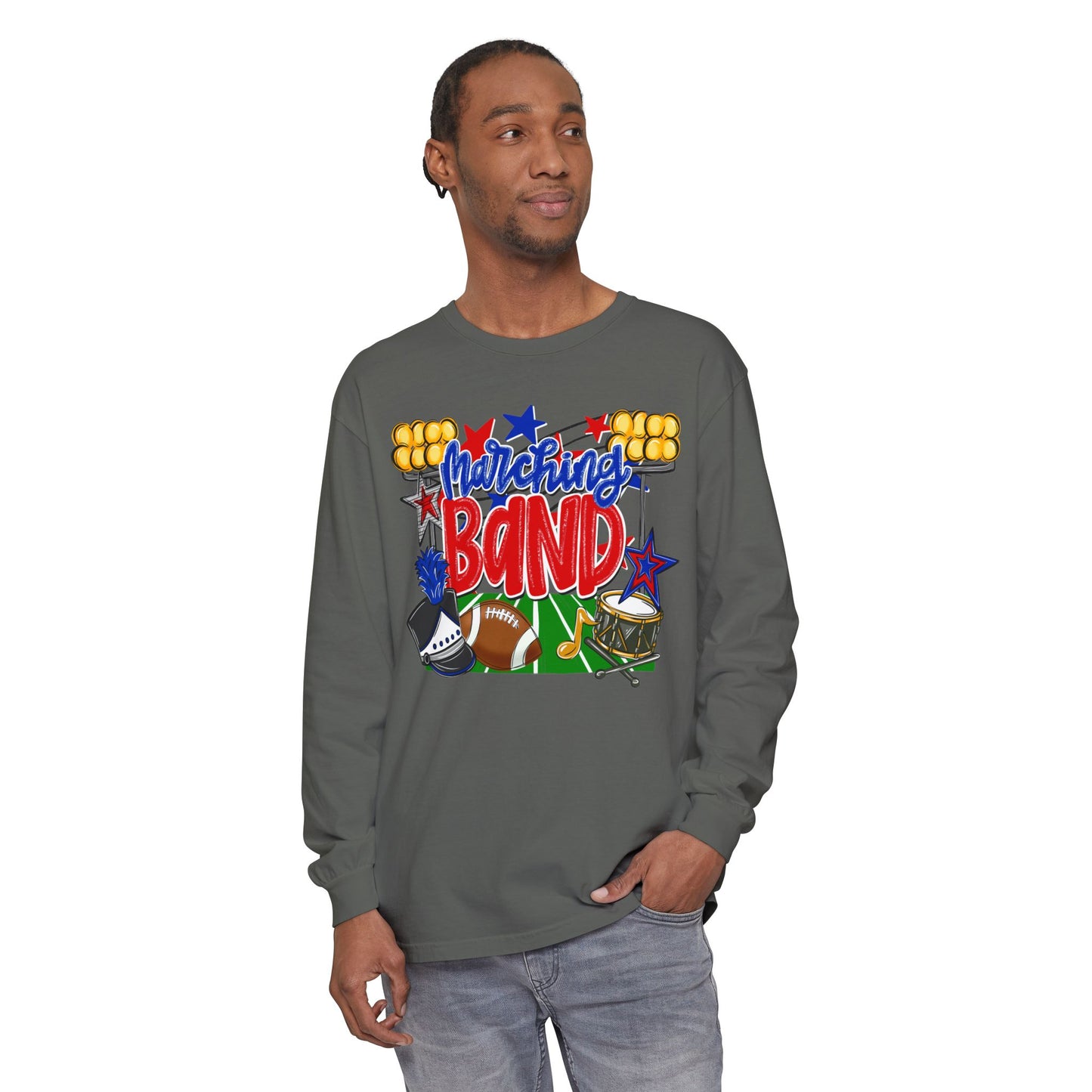 Marching Band Long Sleeve Tee (Comfort Colors)