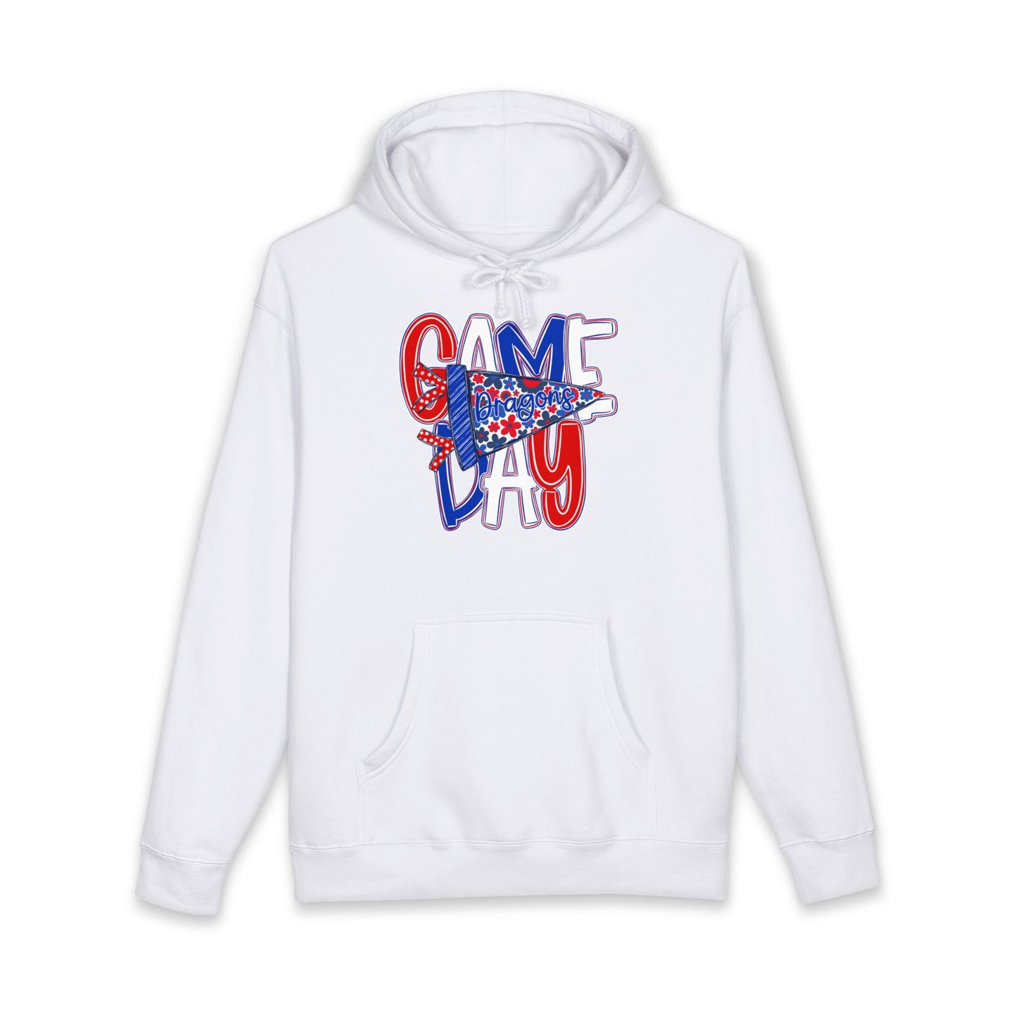 Game Day Dragons Hoodie (Independent Trading Co)