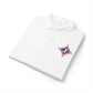 Embroidered Jefferson Diamond Shirt — Classic White Performance Golf Polo