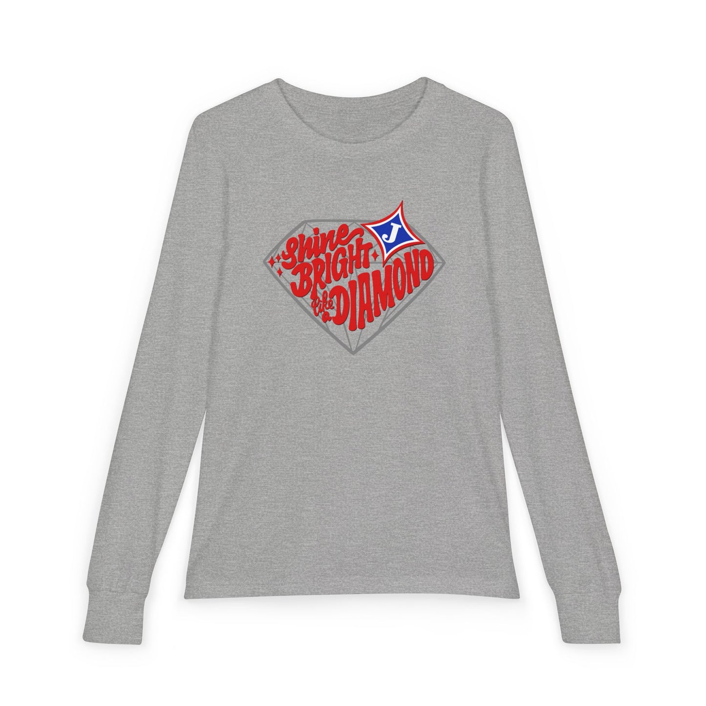 Shine Bright Like A Diamond Youth Long Sleeve Tee