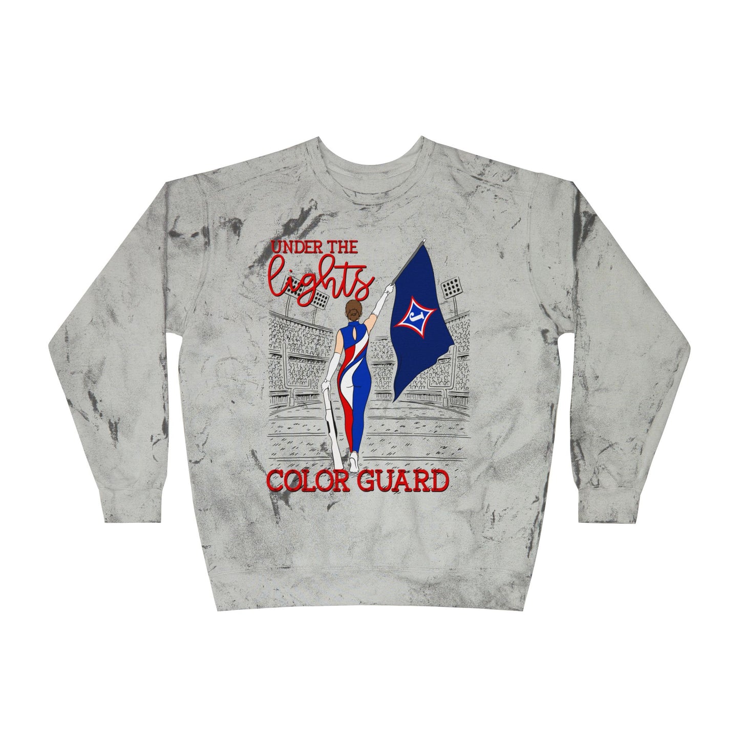 Under The Lights Color Guard Tie Dye Sweatshirt