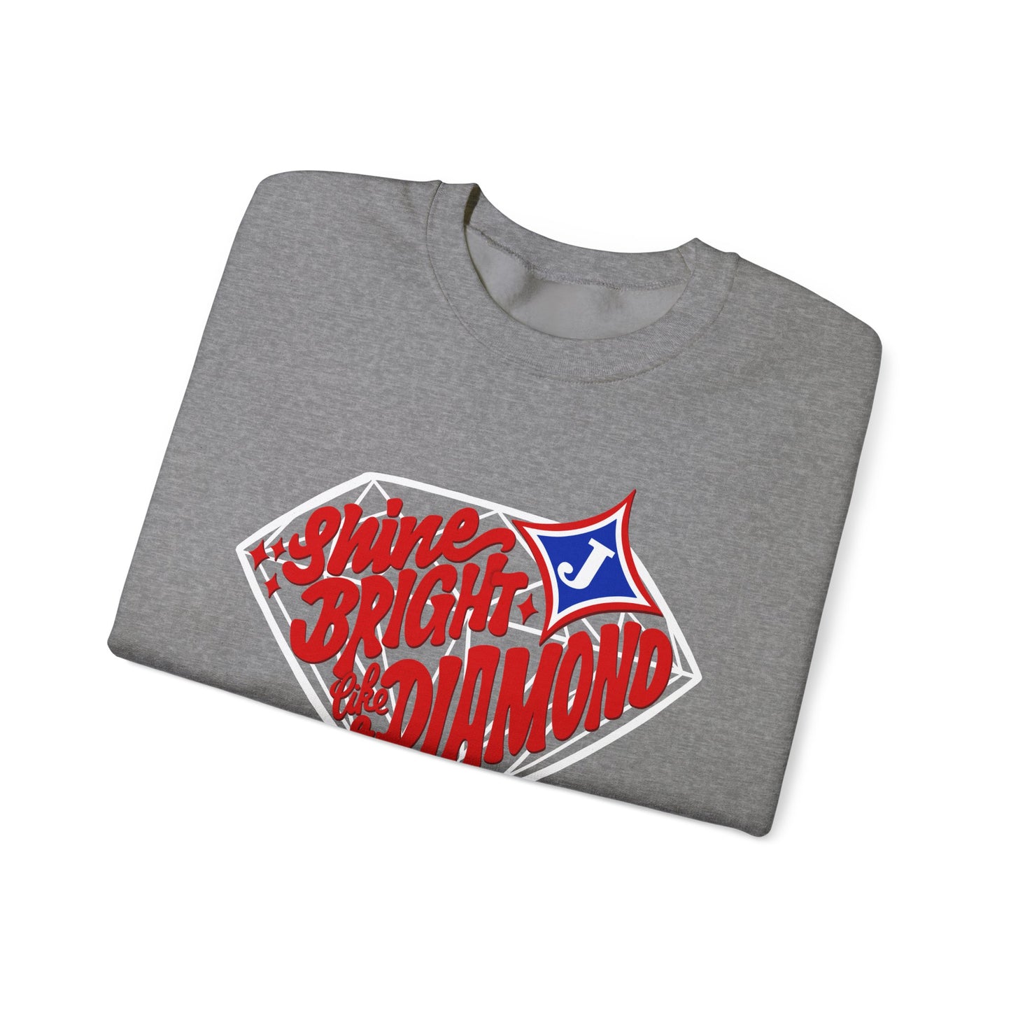 Shine Bright Like A Diamond Sweatshirt (Gildan)