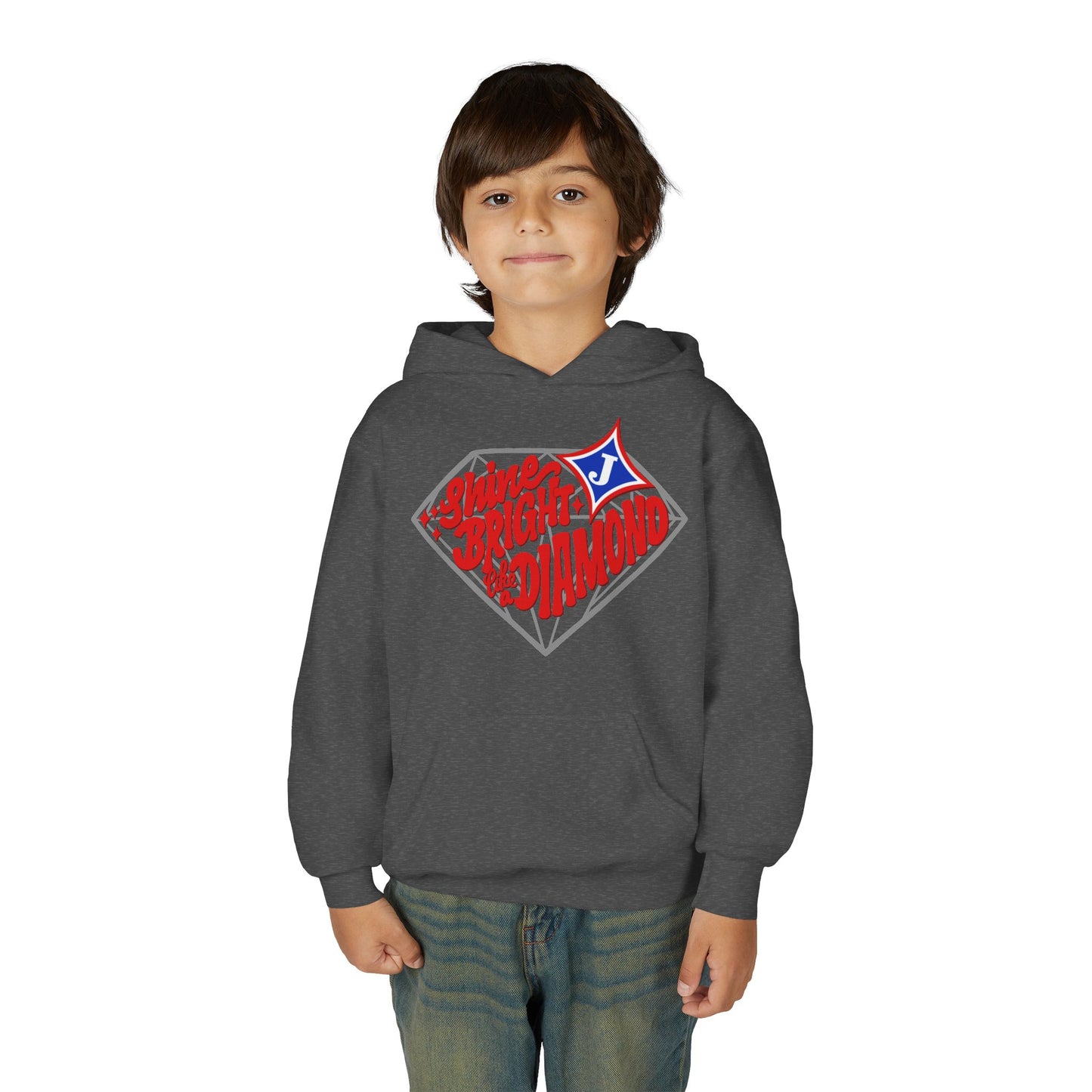 Shine Bright Like A Diamond Youth Hoodie