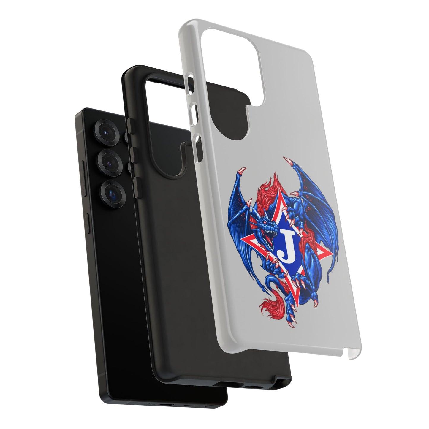 Exclusive Dragon J Personalized Tough Phone Case (Add Your Name)