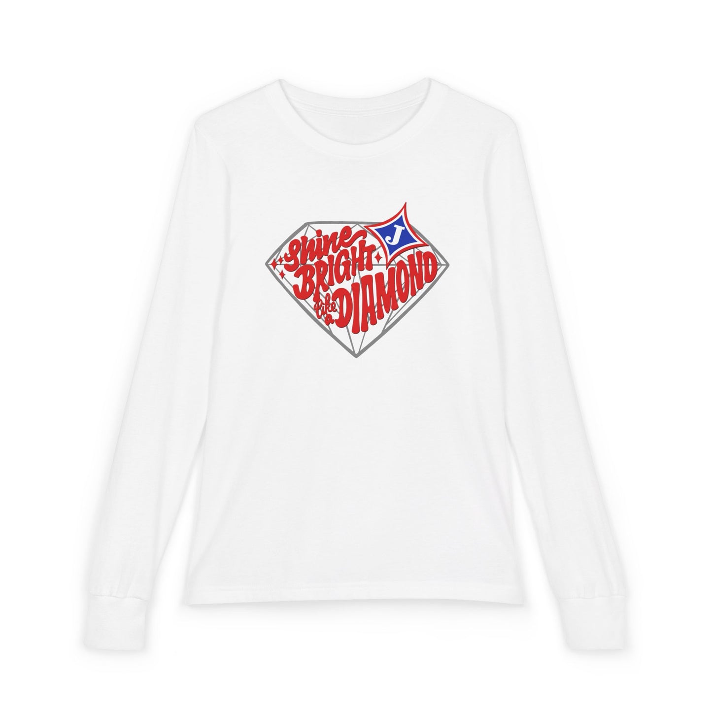 Shine Bright Like A Diamond Youth Long Sleeve Tee