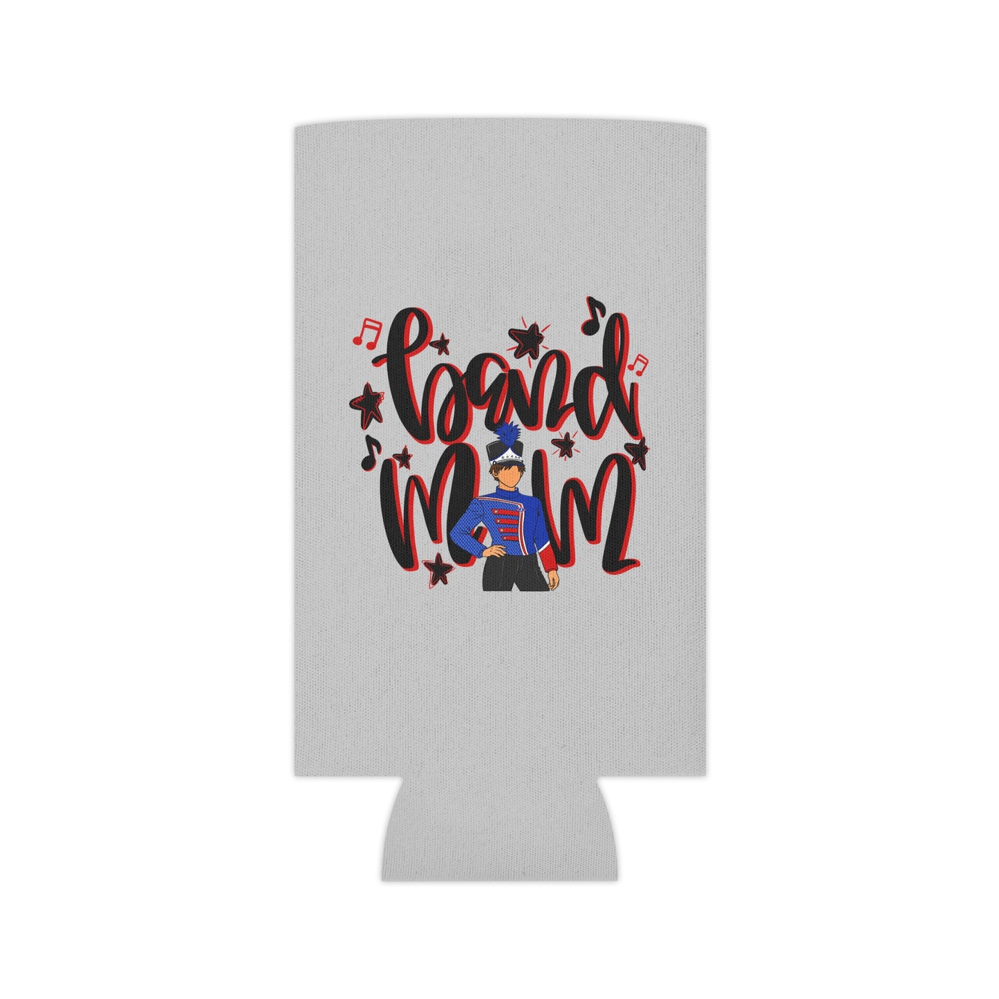 Band Mom Red Boy Can Cooler