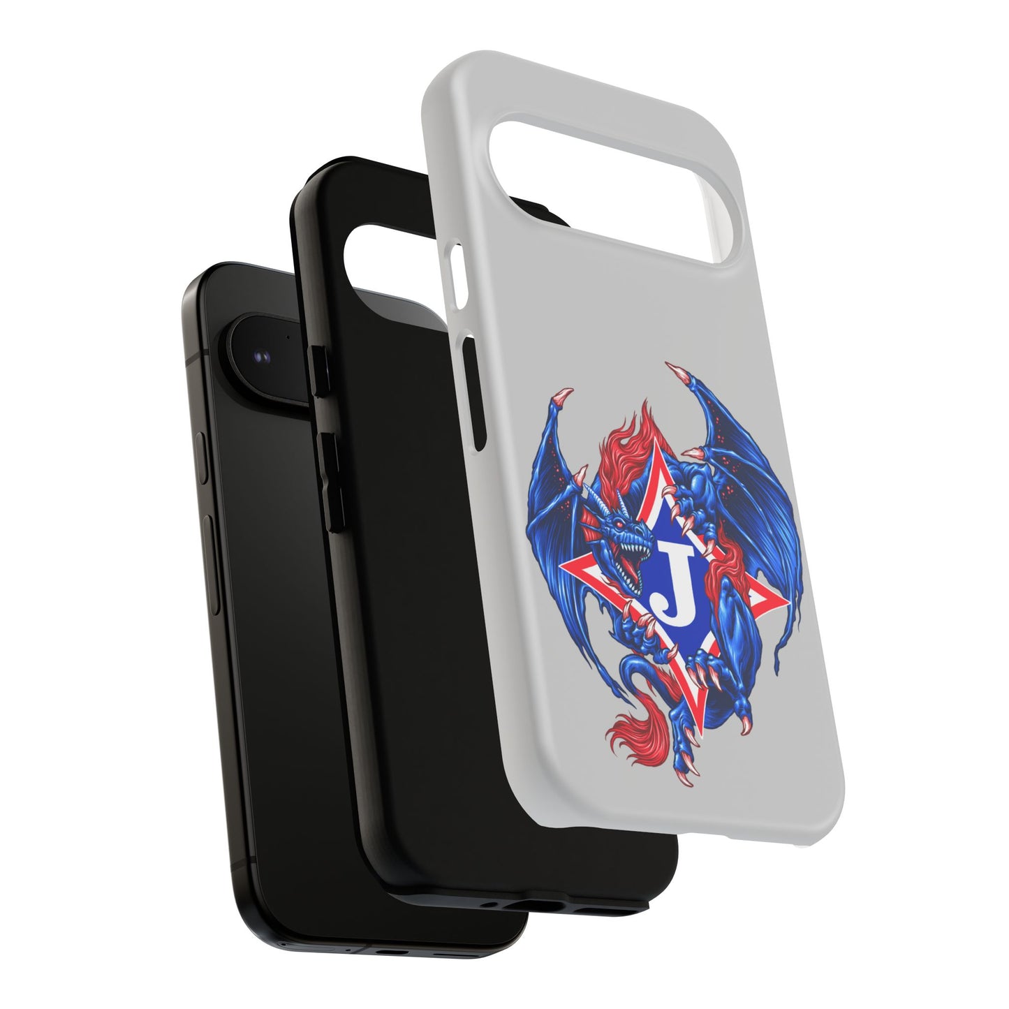 Exclusive Dragon J Personalized Tough Phone Case (Add Your Name)
