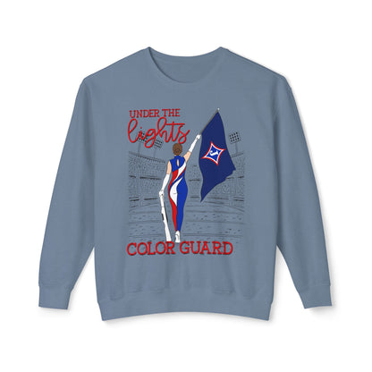 Under The Lights Color Guard Sweatshirt (Comfort Colors)