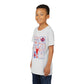 Cheer Icon Grid Youth Short Sleeve Tee
