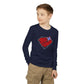 Shine Bright Like A Diamond Youth Long Sleeve Tee