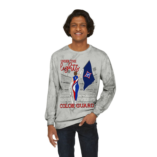Under The Lights Color Guard Tie Dye Sweatshirt