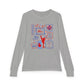Cheer Icon Grid Youth Long Sleeve Tee