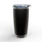 Jefferson J Diamond Engraved Monogram 20oz Tumbler