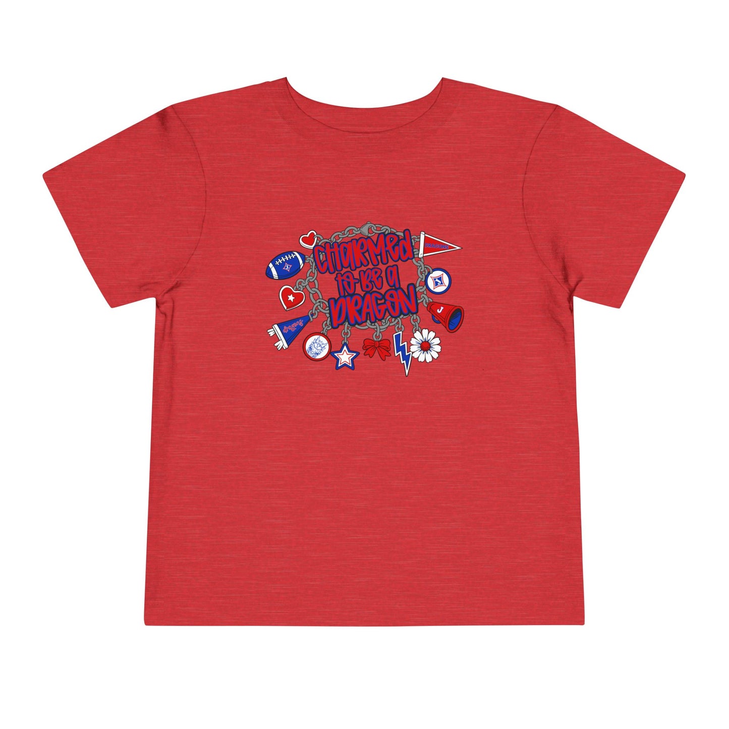 Charmed To Be A Dragon Toddler Short Sleeve Tee
