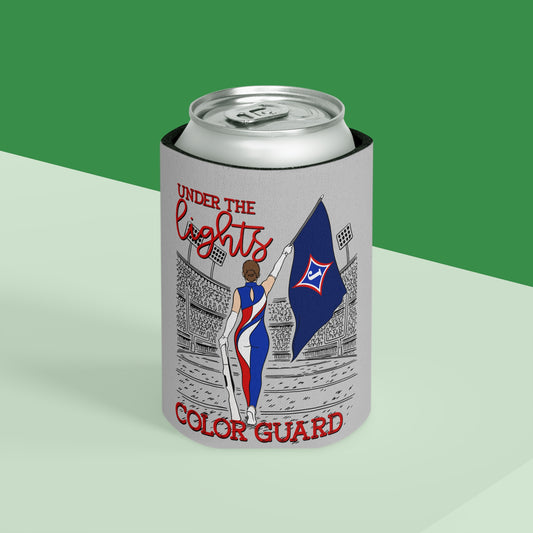 Under The Lights Color Guard Can Cooler