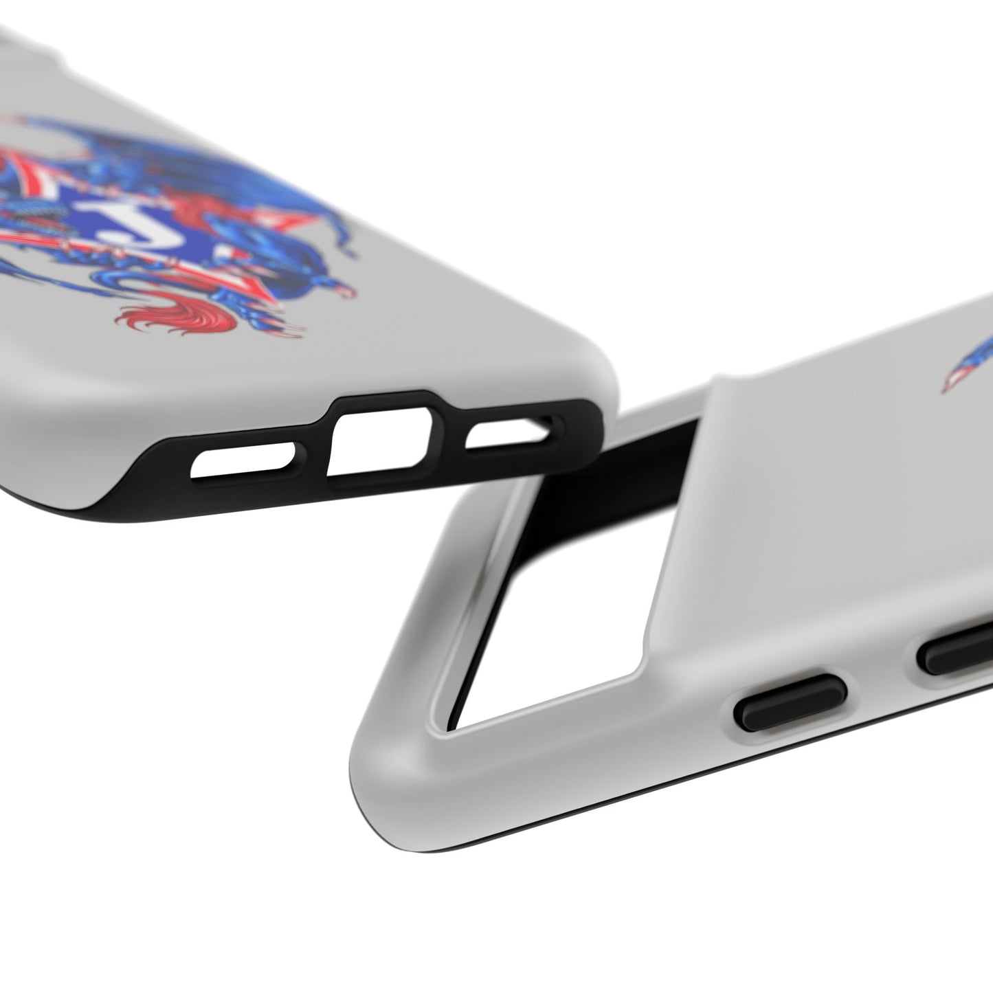 Exclusive Dragon J Personalized Tough Phone Case (Add Your Name)