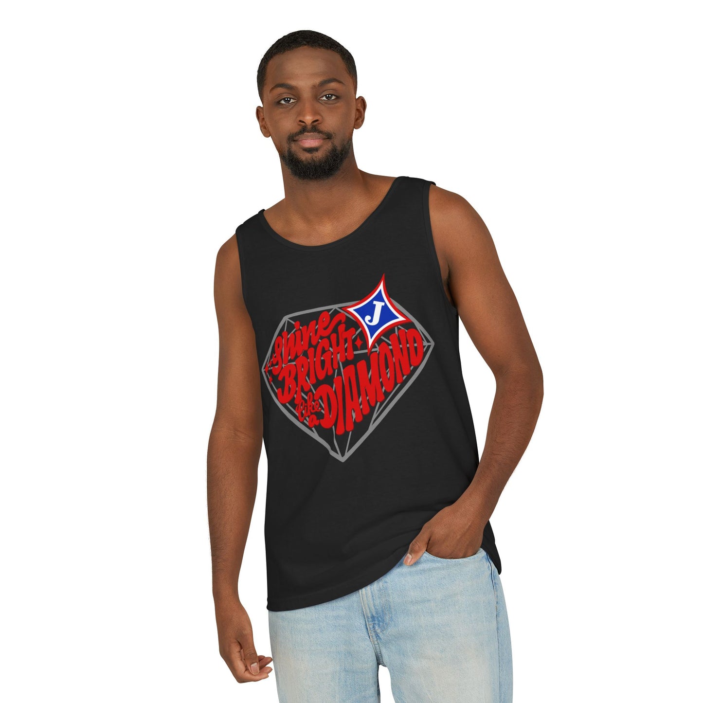 Shine Bright Like A Diamond UnisexTank Top (Comfort Colors)