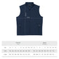 Jefferson J Diamond Embroidered Nautical Compass Soft Shell Vest — Men's Lightweight Windproof Vest
