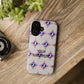 Jefferson J Diamond Personalized Tough Phone Case (Add Your Name)