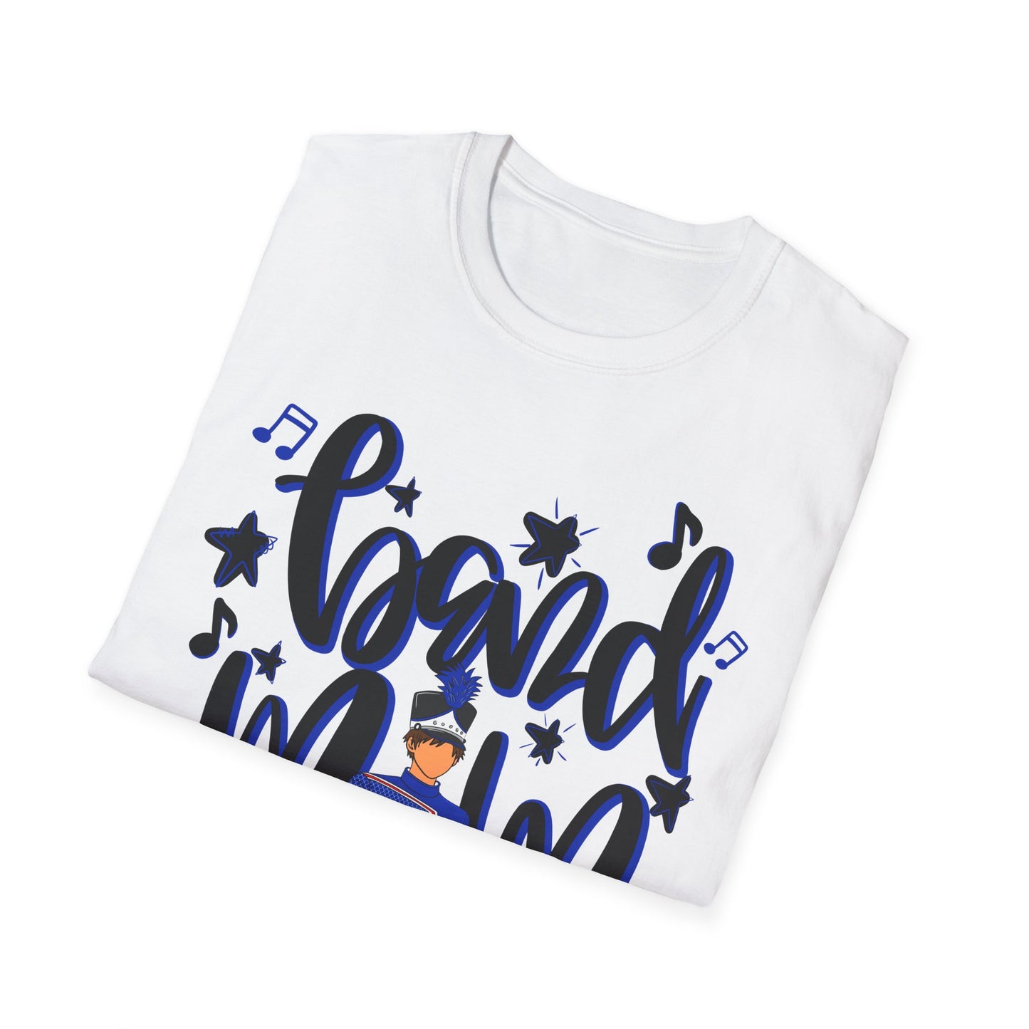 Band Mom Blue Boy Short Sleeve Tee (Gildan)
