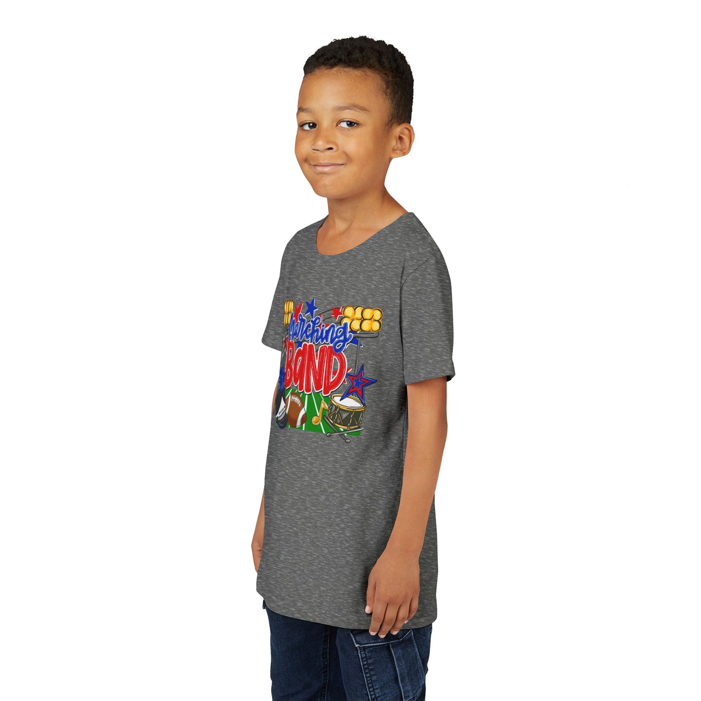 Marching Band Dragons Youth Short Sleeve Tee