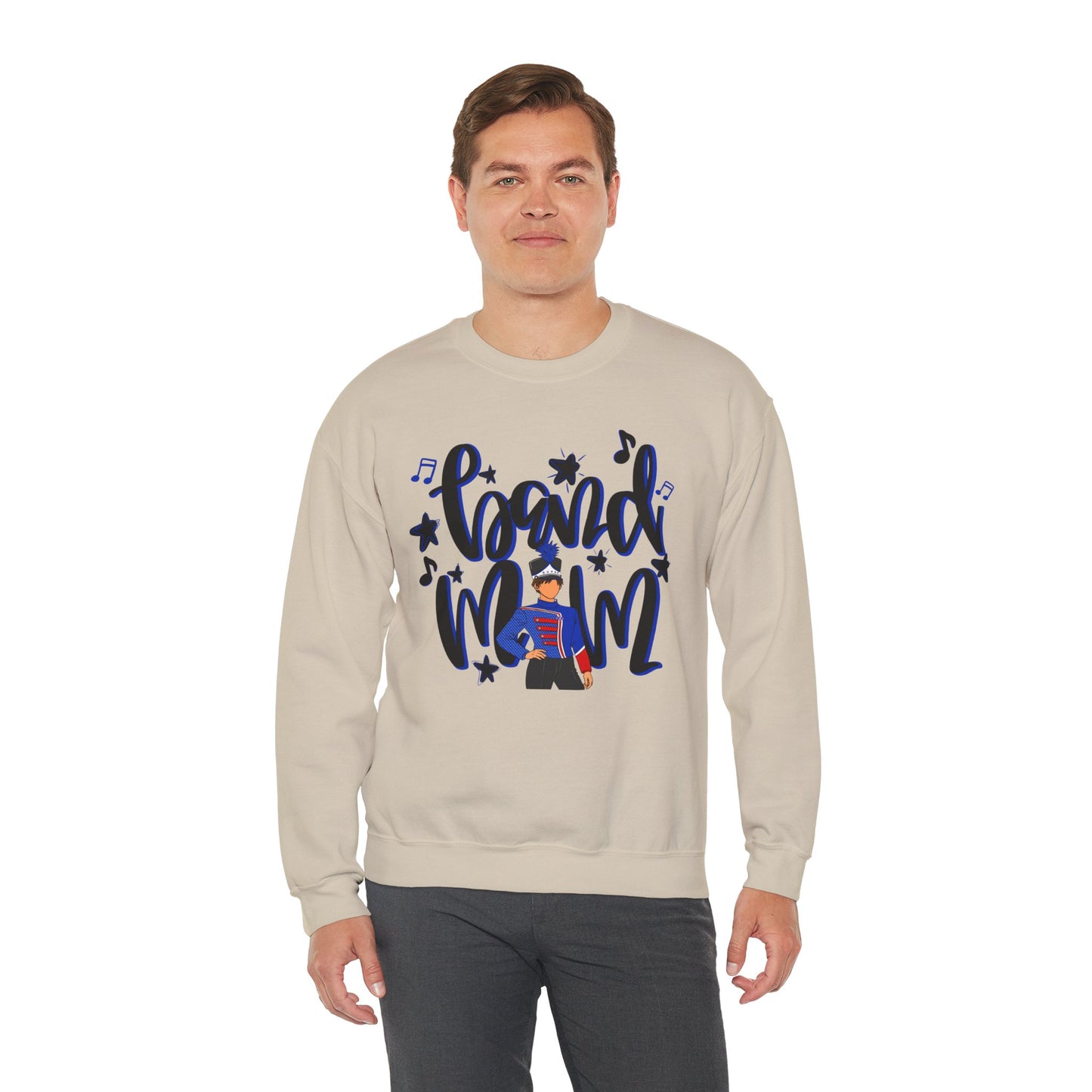 Band Mom Blue Boy Sweatshirt (Gildan)