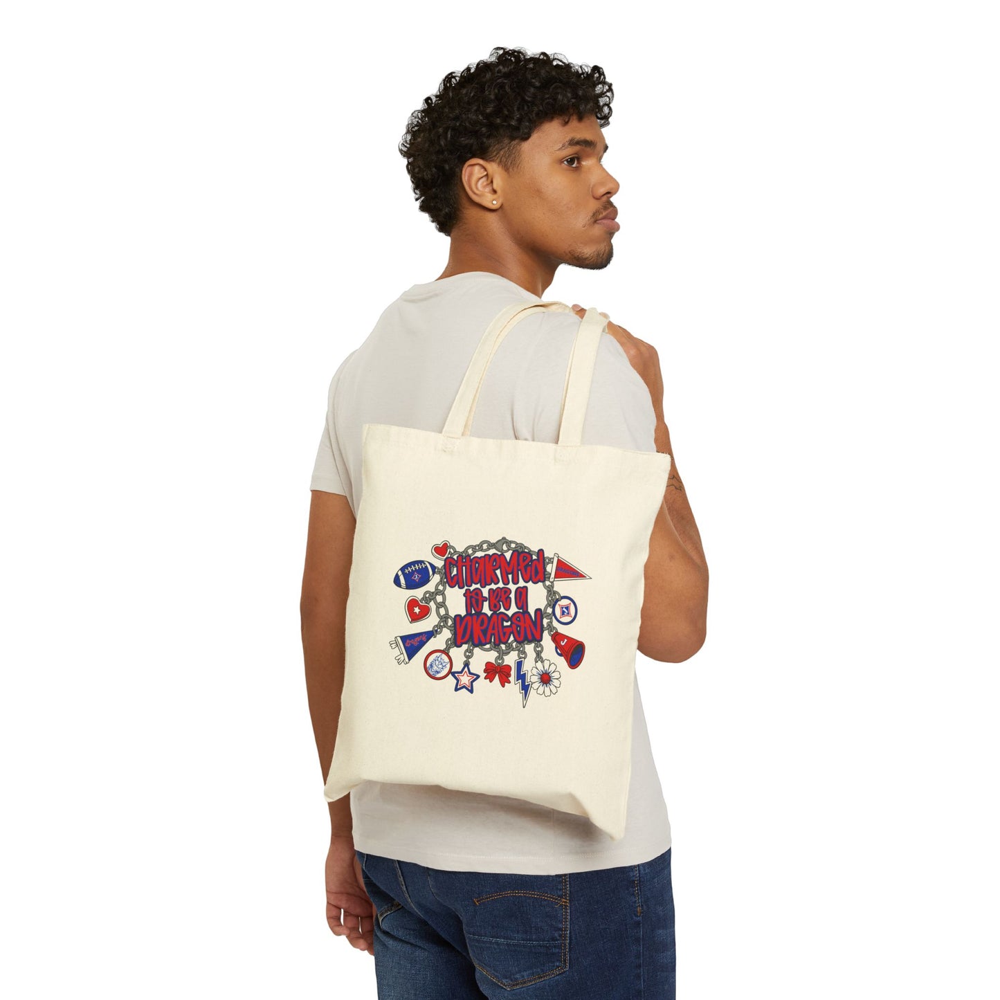 Charmed To Be A Dragon Tote Bag