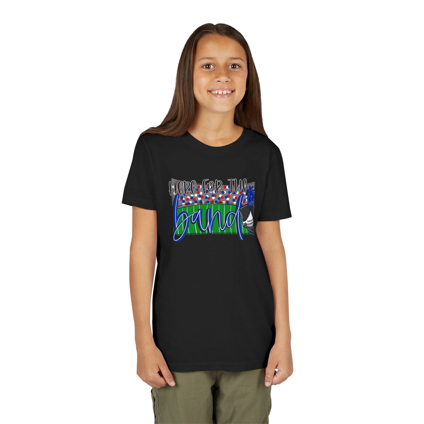 Here For The Band Youth Short Sleeve Tee