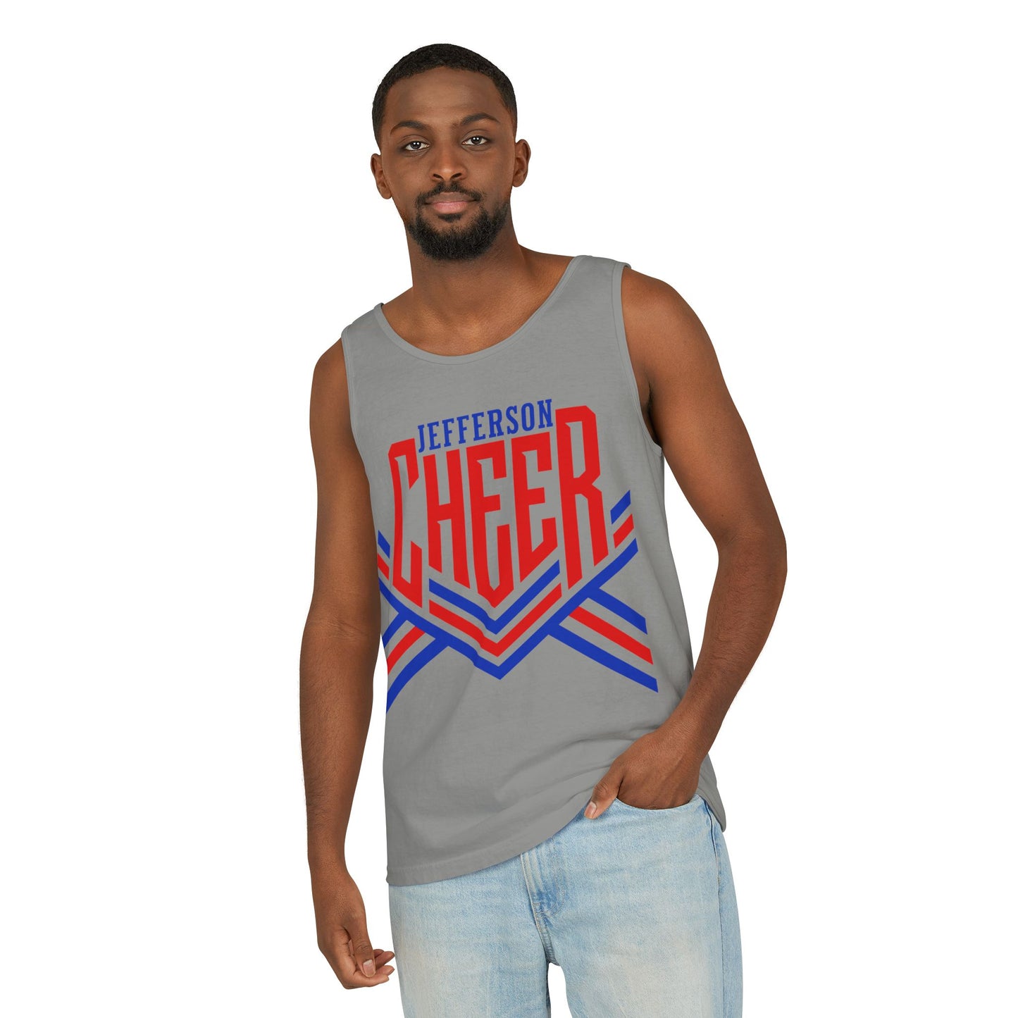Jefferson Cheer UnisexTank Top (Comfort Colors)