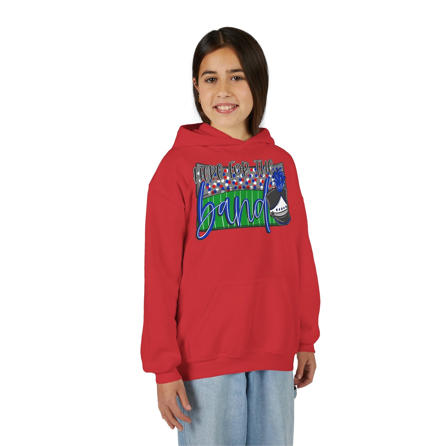 Here For The Band Youth Hoodie