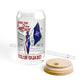 Under The Lights Color Guard Sipper Glass — 16oz Reusable Tumbler with Bamboo Lid