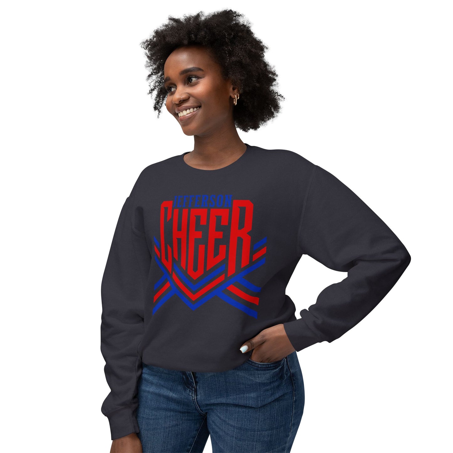 Jefferson Cheer Sweatshirt (Comfort Colors)