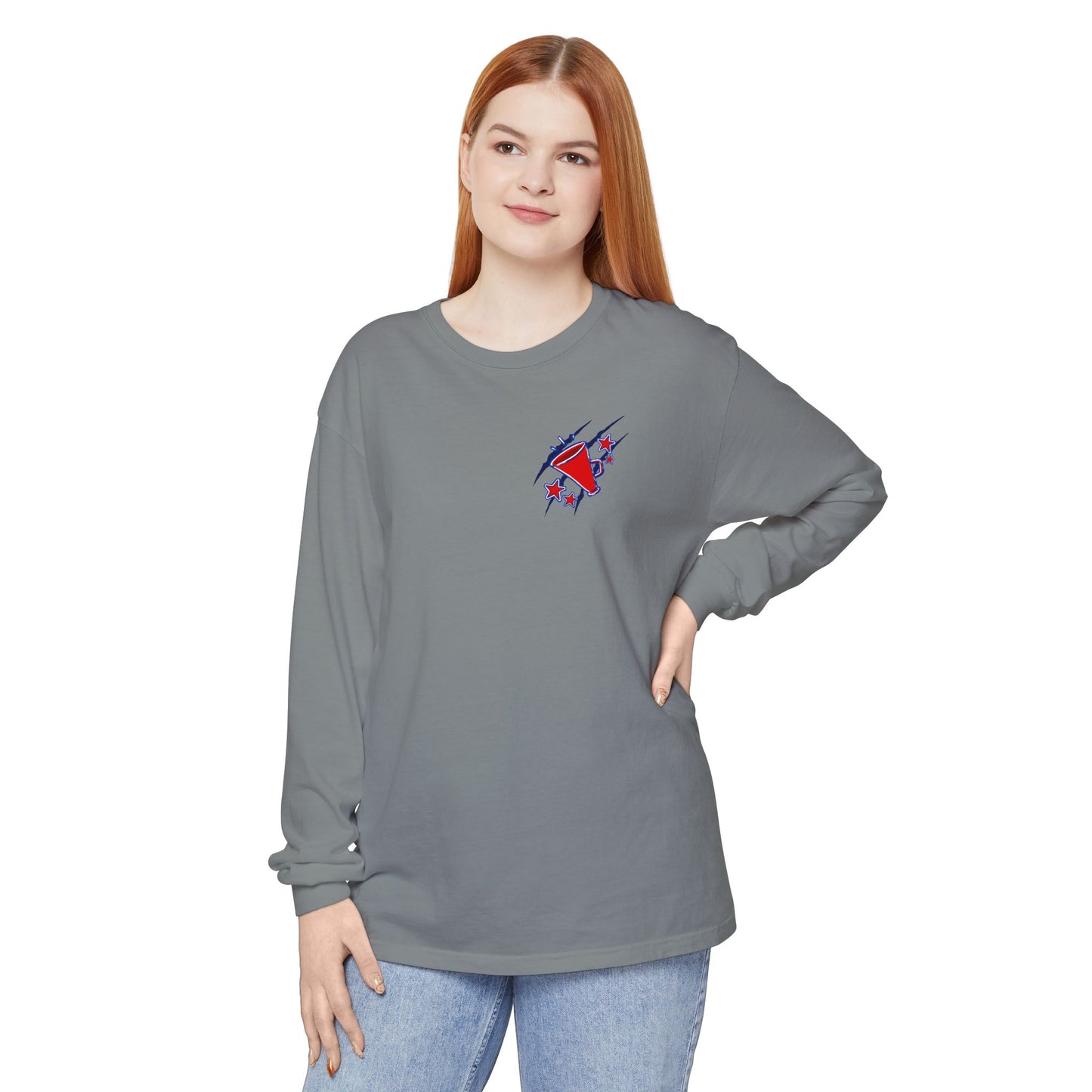 You're Gonna Hear Me Roar Long Sleeve Tee (Comfort Colors)
