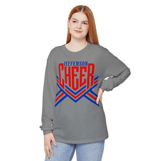 Jefferson Cheer Long Sleeve Tee (Comfort Colors)