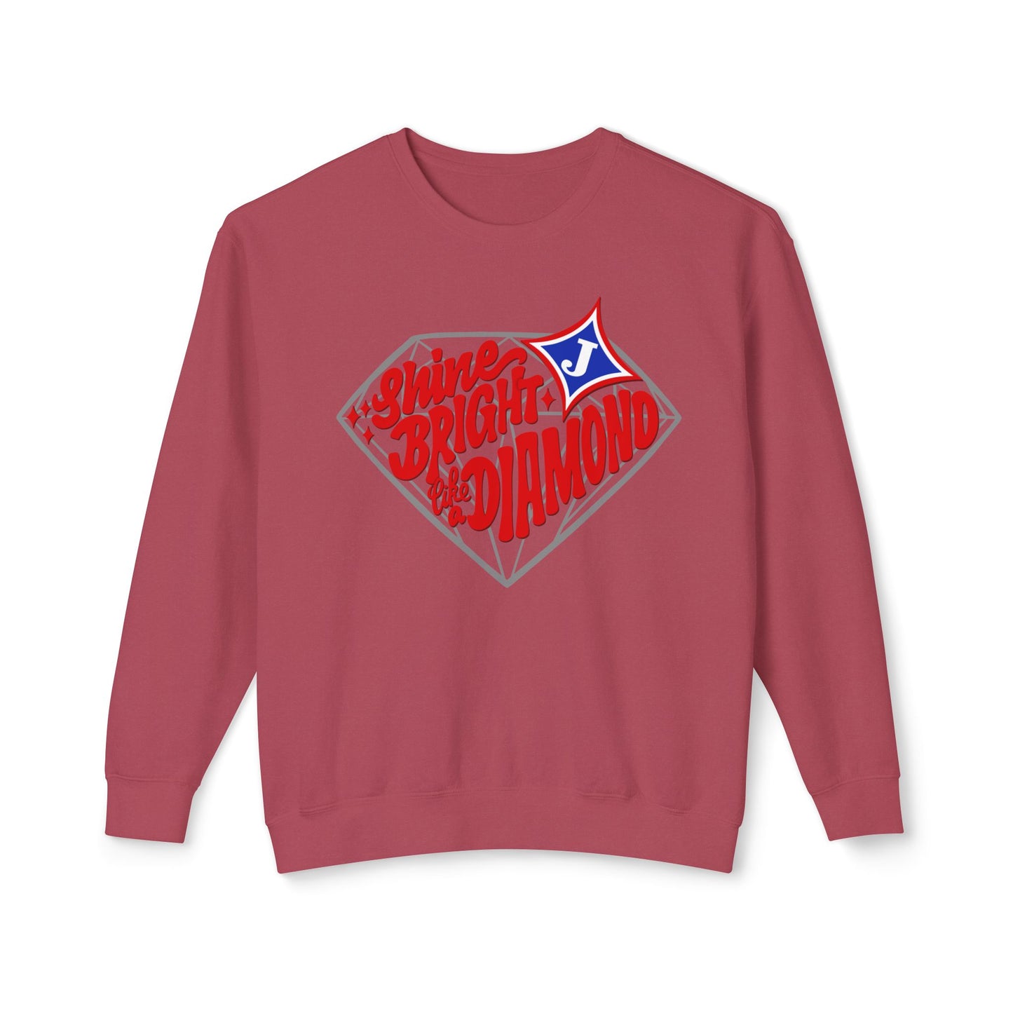 Shine Bright Like A Diamond Sweatshirt (Comfort Colors)