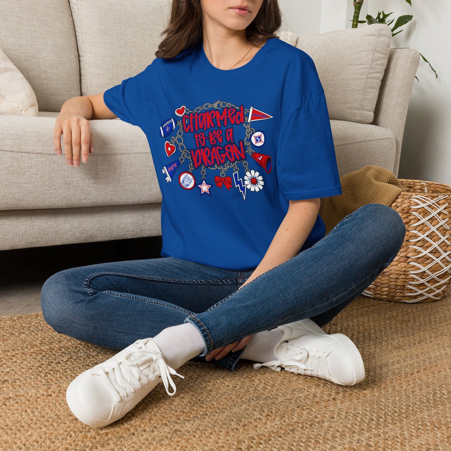 Charmed To Be A Dragon Short Sleeve Tee (Gildan)